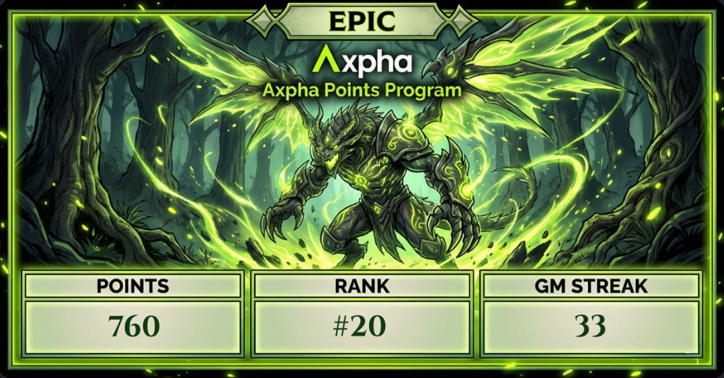 B6882185630's tweet image. #AXPHA  @axpha_io