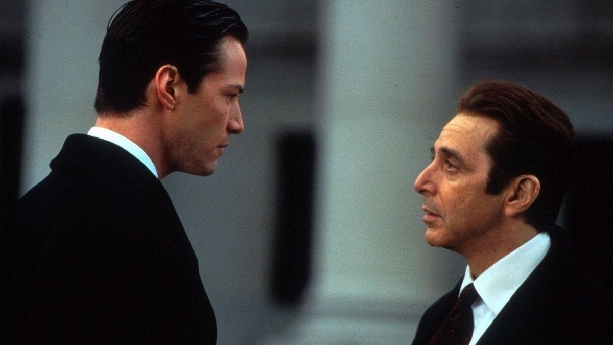 #movies #FilmTwitter #trivia #movie #film #movietwit #movie #moviescene #MoviesLover #moviescenes
Keanu Reeves &amp; Al Pacino - The Devil's Advocate (1997)