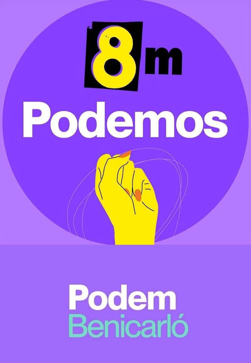 DiariMaestrat's tweet photo. @PodemBenicarlo 
Manifest feminista 8M Podem Benicarló: Contra el feixisme, contra la guerra, per la vida
 https://t.co/ZEbFTL9Brg https://t.co/zuUPoYEeDp