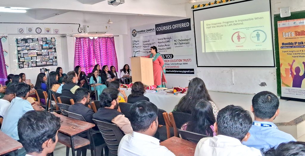 DipenVBrahmbhat's tweet photo. When women innovate, nation accelerates.
#LetsTalkIP #SheInspires #WomenInInnovation  #InternationalWomensDay 
#IPFC #GUJCOST #Innovation #IntellectualProperty #Gujarat #VikshitBharat https://t.co/HF2Qoor0az