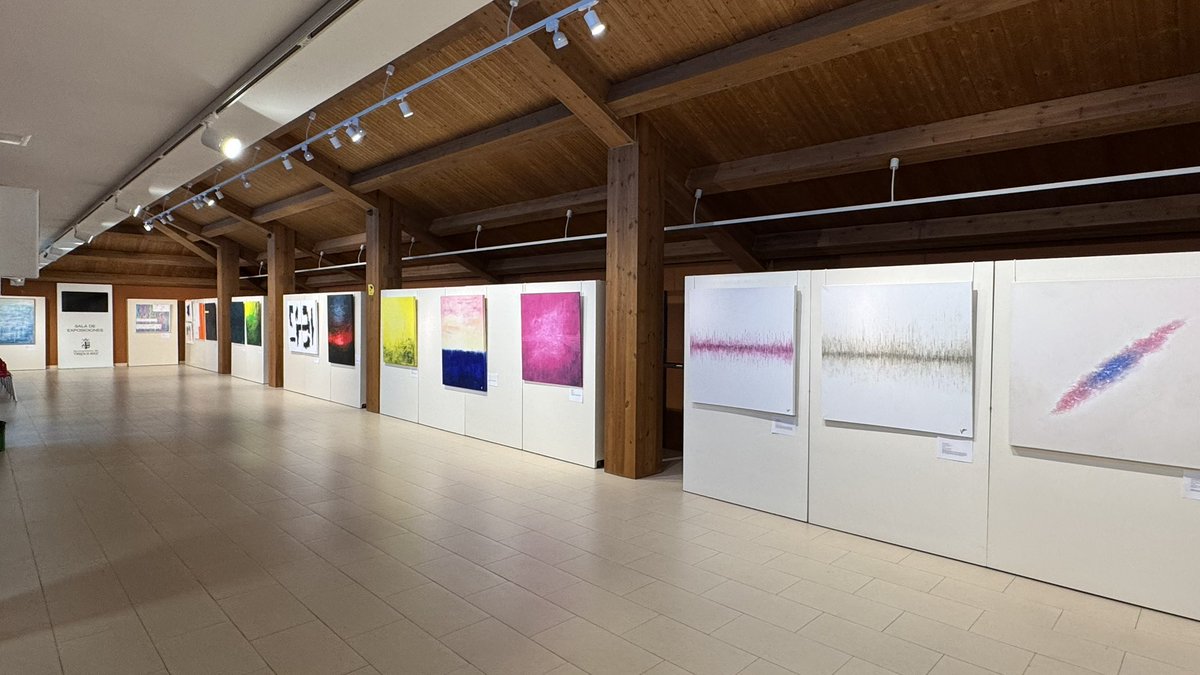 MuseodeTorrejon's tweet photo. EXPOSICIÓN DE PINTURA “ENTRAMADO: MATERIA LEVE”de Laura Mateo

🗓️ del 4 al 25 de marzo
📍 Museo de La Ciudad
⏰ de X/D de 10 a 14h y de 17 a 20h. 
🎟️ entrada libre

#TorrejónCultural
#TorrejónEsCultura https://t.co/Htueg5a0sB