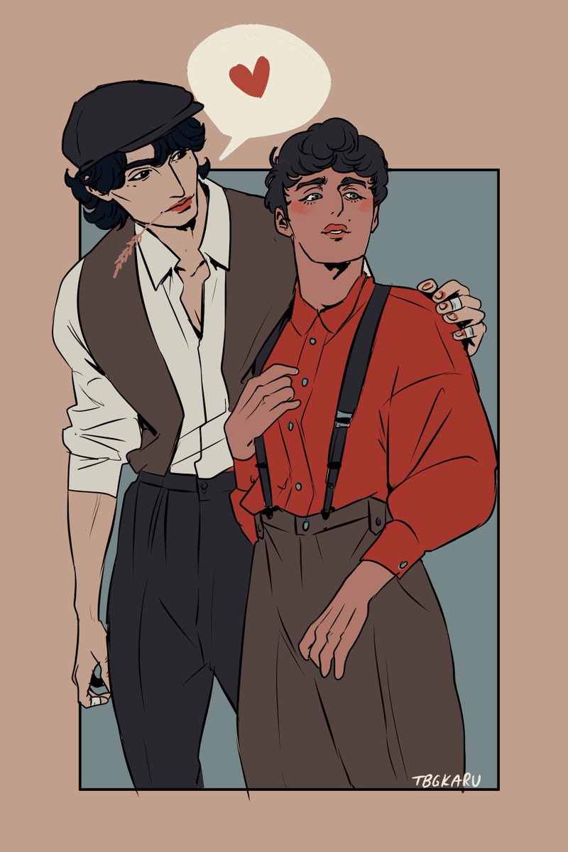 tbgkaru's tweet image. 1920s Byler in preparation for Will's Birthday Week
#byler #bylerfanart #strangerthings5 #willbyers #mikewheeler