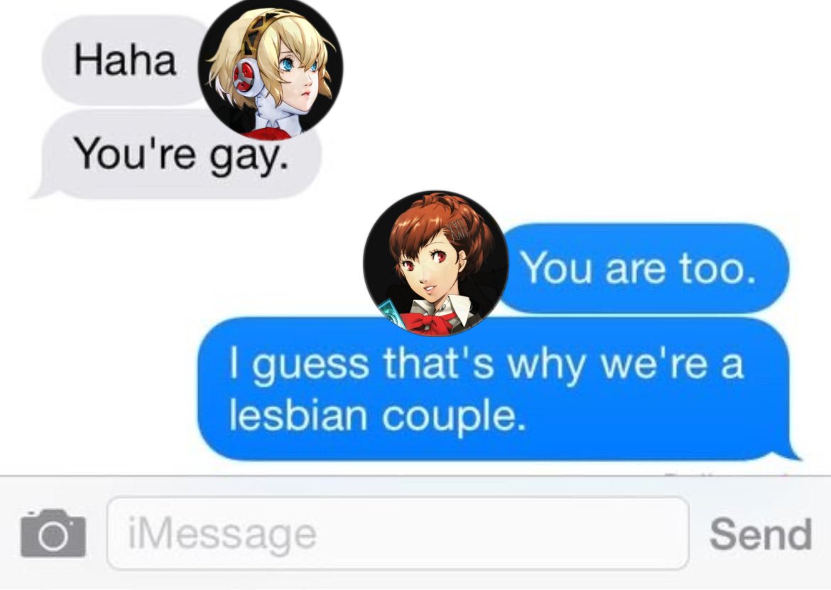 yukiart83's tweet image. #Hamugis ver.

#P3 #Aigis #Kotoneshiomi