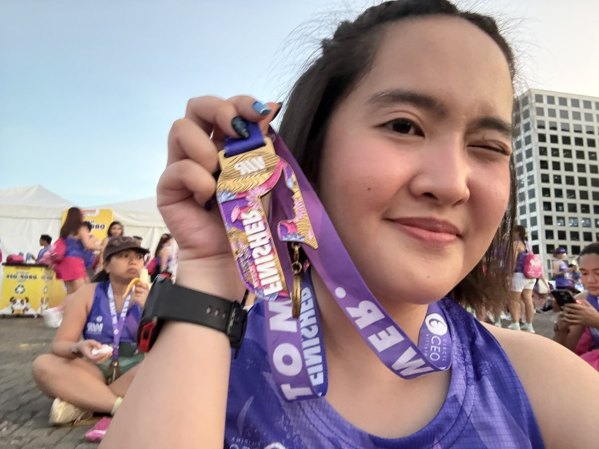 My first 16km 💜
