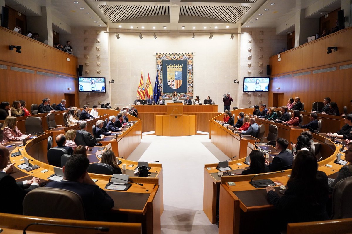 Cortes de Aragón tweet media