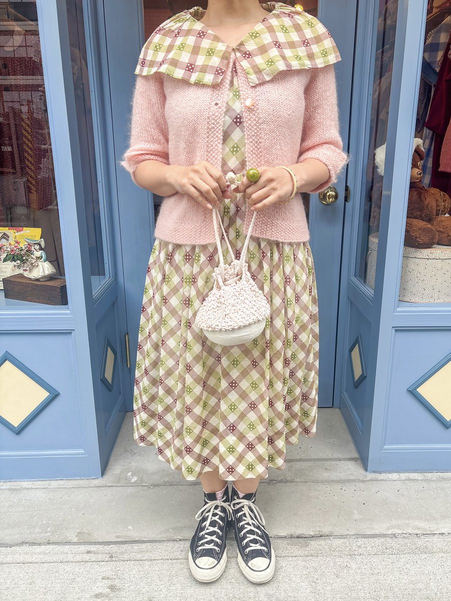 LittleAnnette__'s tweet photo. 🌷Spring Vintage Outfit🌷

1950s Checked Dress
1950s Mohair Knit Cardigan

春らしいヴィンテージコーディネート 🌷

高円寺 Little Annette https://t.co/wGemQFU6eg