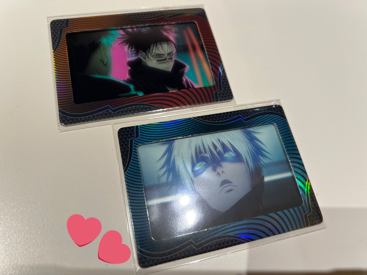 luv_u_4eva_s2's tweet photo. 交換
呪術廻戦
ぽじフィルムカードコレクション

譲
脹相 五条

求
宿儺

郵送または都内手渡しでのお取引になります。
発売からお日にちが経ったお品物なので、難しいと思いますが、お声がけお待ちしております。 https://t.co/A38AjxCS2X