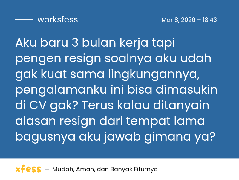 worksfess's tweet photo. Work! Btw ini pekerjaan pertamaku setelah lulus https://t.co/PnsW94m8z5