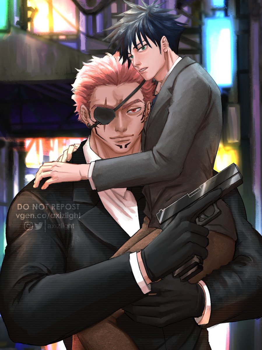 My contribution for the zine <a href="/wydjjkzine/">Who’s Your Daddy? 💦ORDERS SHIPPED💦</a> 
#宿伏 #sukufushi #sukuna