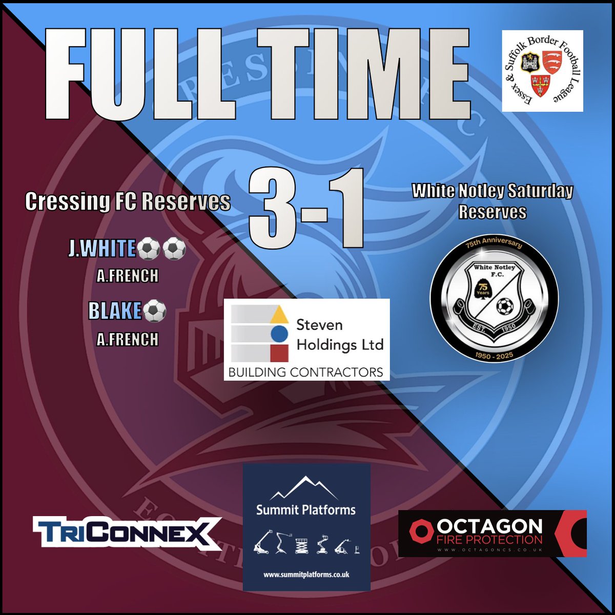 Cressing FC tweet media