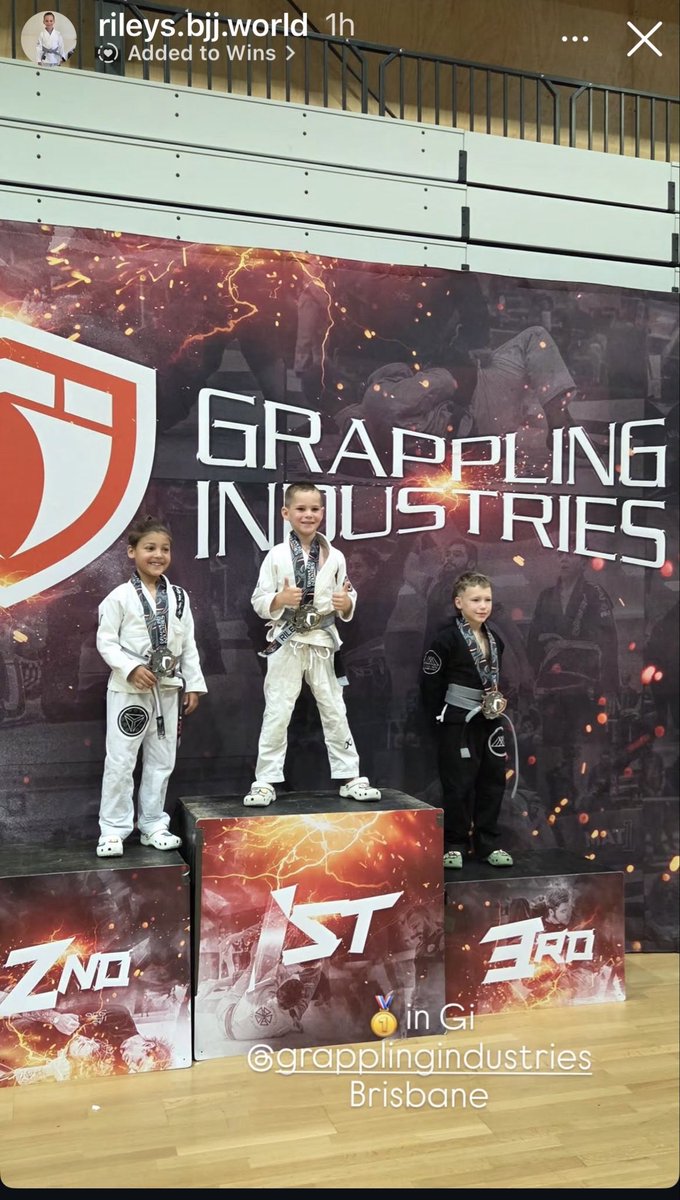 NicNic711's tweet photo. 2 more gold medals for Riley ☺️ #jujitsu #brausfight #austraila #grandson #proud https://t.co/d7ASQs8aTH