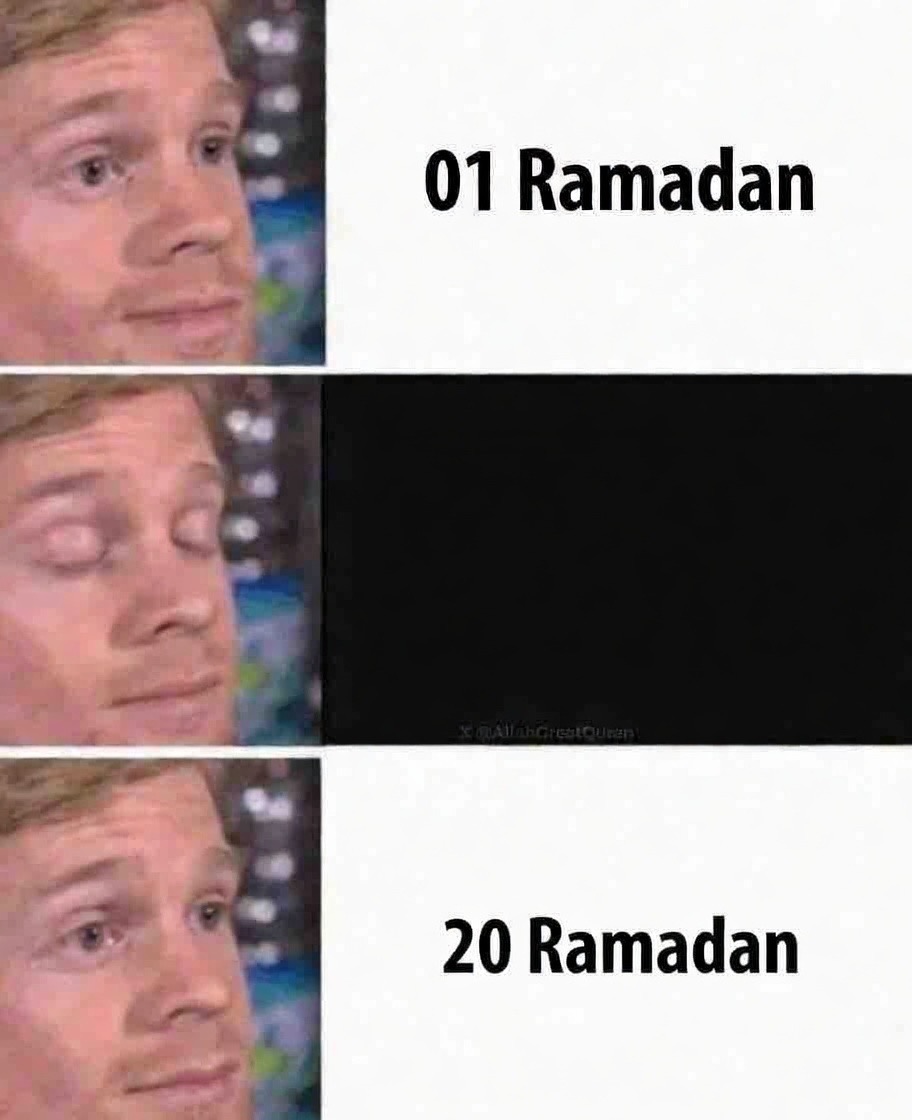 Can Ramadan slow down please 😭