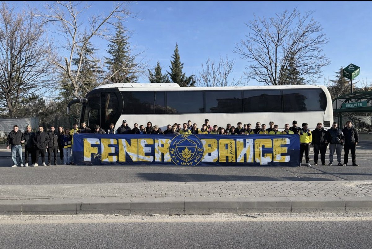 1907 ÜNİFEB Ankara örgütlenmeleri olarak Fenerbahçe-Samsunspor karşılaşması için İstanbul yolundayız.
#FenerbahçeninYolunda