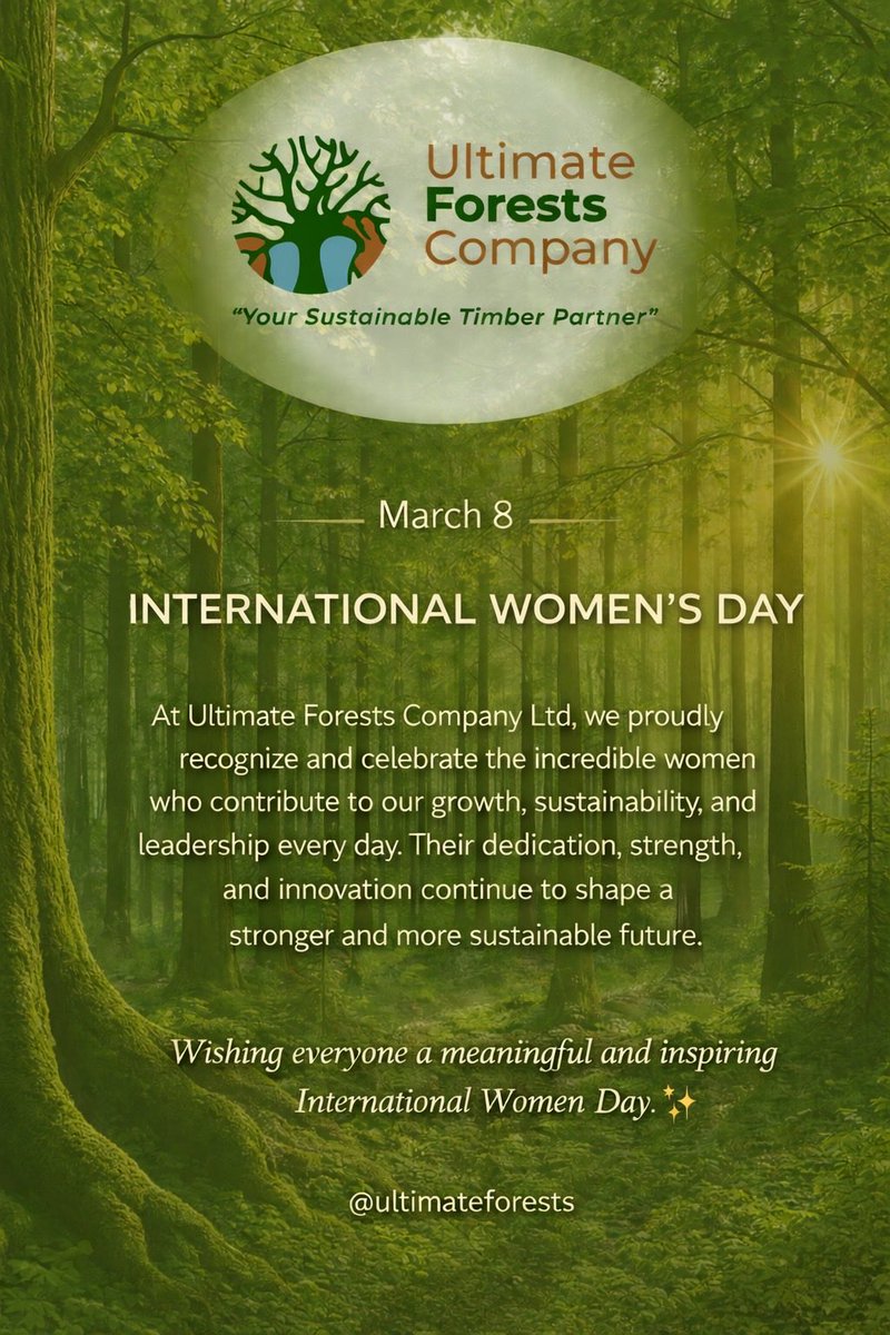 Ultimate Forests Company Ltd tweet media