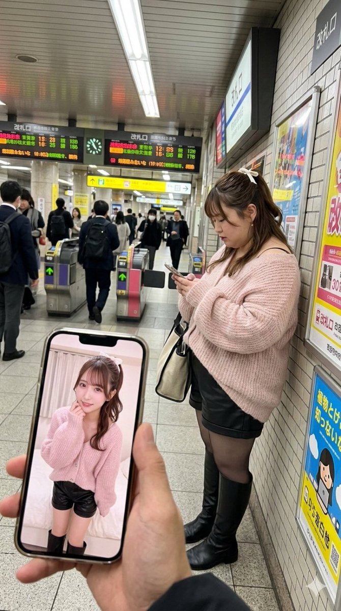 purple_ode's tweet photo. アプリでマッチングした人と待ち合わせしてるんだけど、この人じゃないよね??? https://t.co/334rwM4qvm