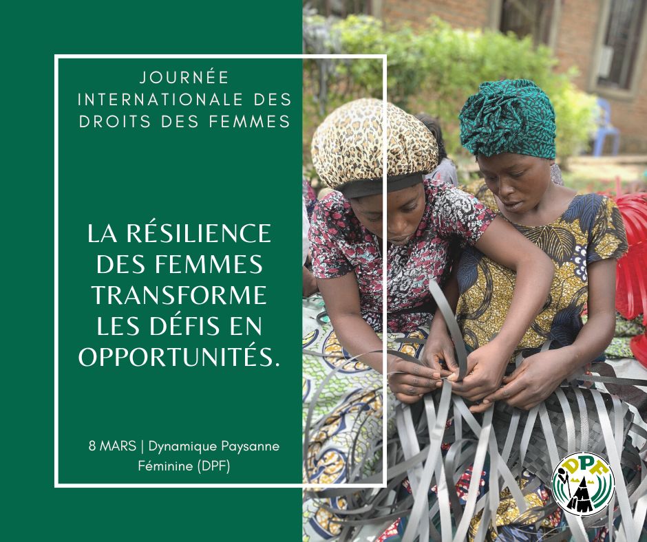 ongdpf1's tweet photo. À travers l’agriculture, la transformation des produits, la formation des jeunes filles et la sensibilisation, la DPF œuvre pour l’autonomisation des femmes.

✨ Droits. Justice. Action. Pour toutes les femmes et les filles.

#IWD2026 #8Mars #WomenEmpowerment #DPF https://t.co/TUbPVwYtBQ