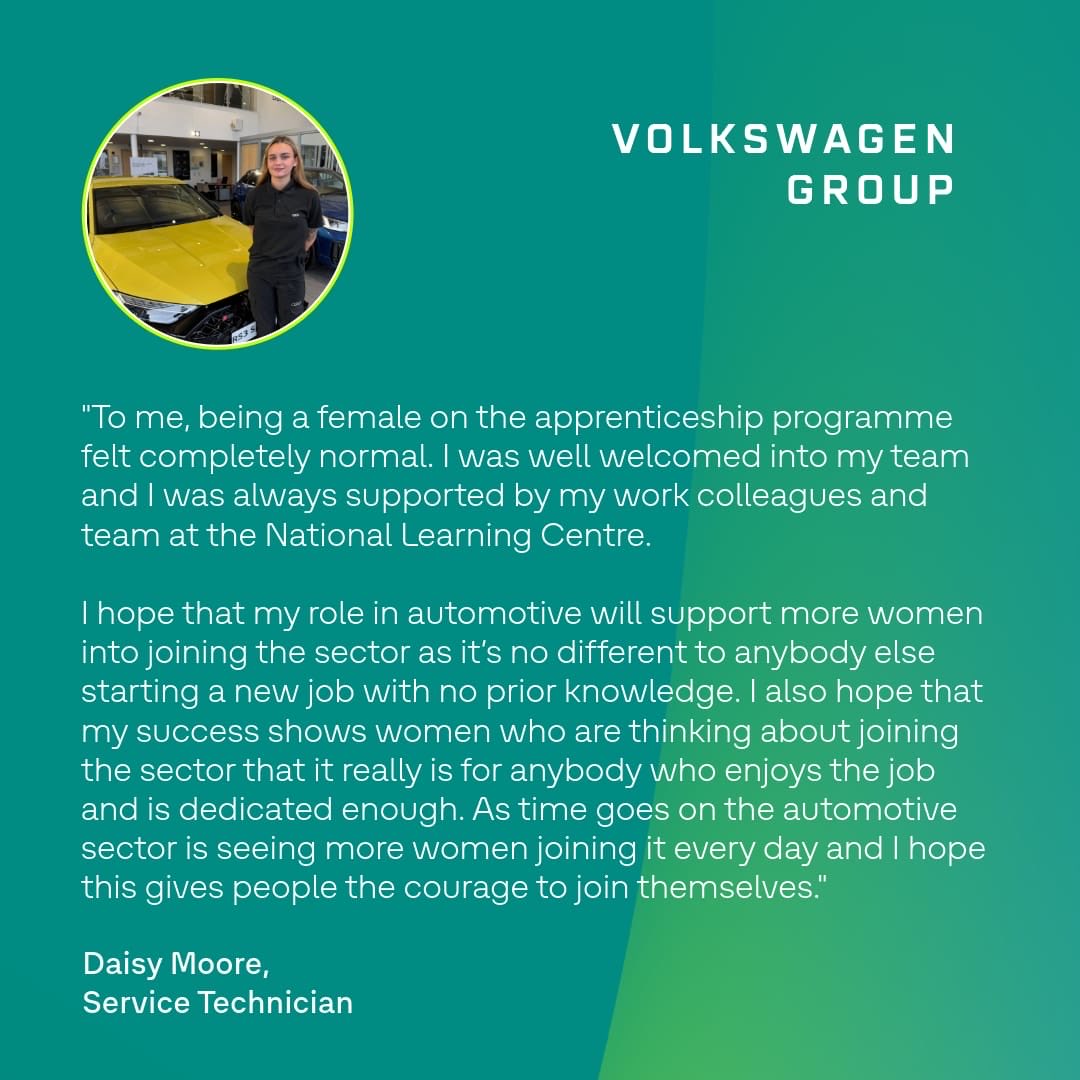 Volkswagen Group Apprenticeship Programme tweet media