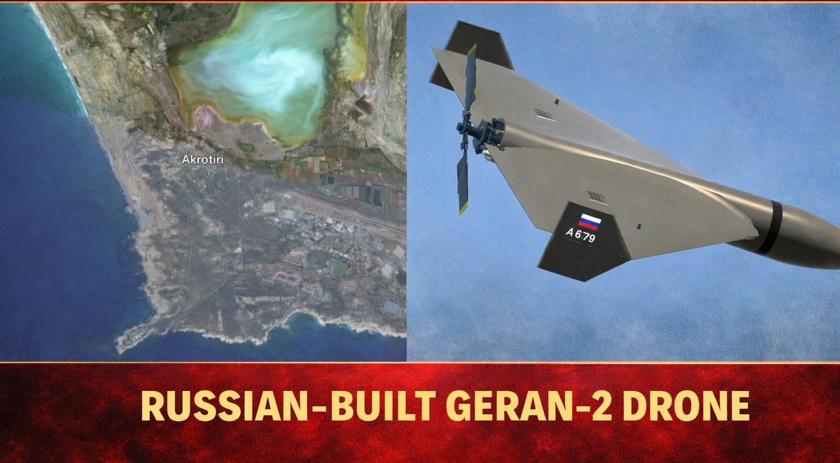 BREAKING: As the IRGC Aerospace Force is no longer able to mass-produce Shahed-136 one-way attack drones, it is now receiving the Russian variant of this drone manufactured in Russia, known as the Geran-2. An investigation conducted by the Royal Air Force indicates that the