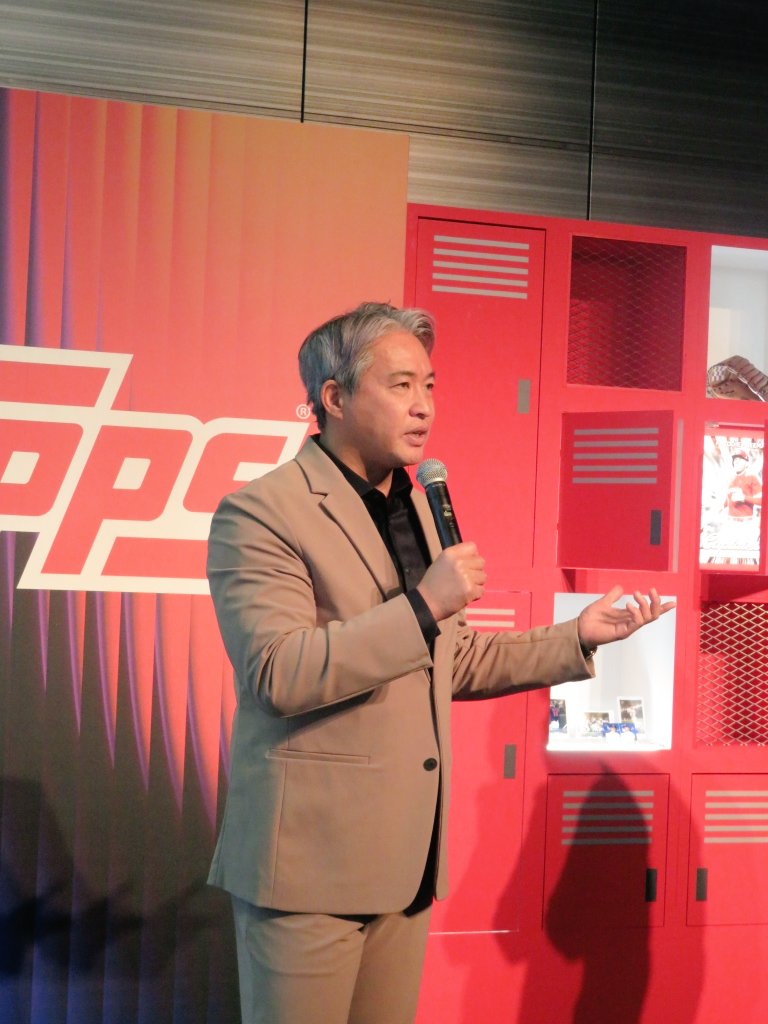 taimaidayo's tweet image. 五十嵐亮太さんのトーク楽しすぎたしカッコいいし最強
#Topps #ToppsWBC 
#2026ワールドベースボールクラシック