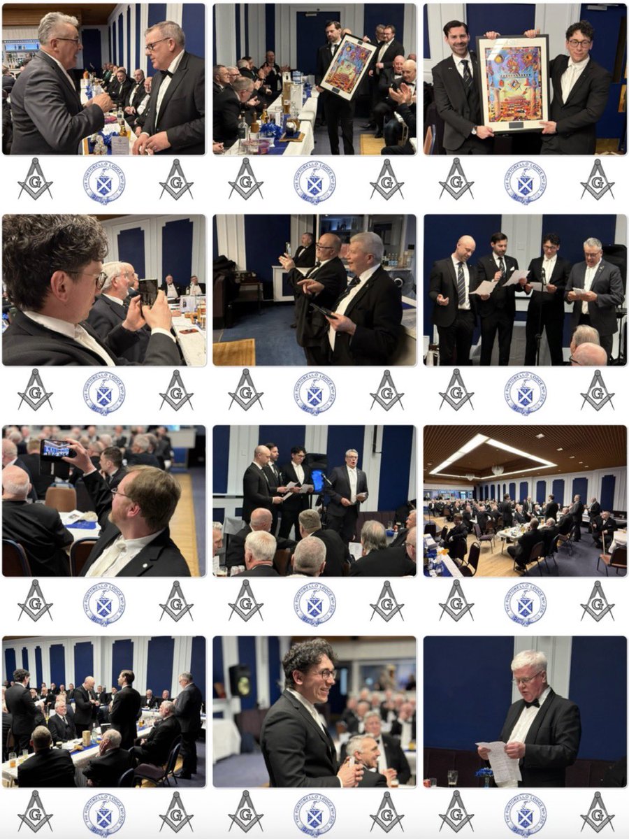Portobello226's tweet photo. We had a fantastic evening at the Installation of Office-Bearers and the Festival of St John.

A memorable night filled with tradition, fellowship, and celebration.

Website Link:
https://t.co/3xs5h38KGi 

#freemasons #portobello226
@ScotsMasons https://t.co/SZeorTtdCD
