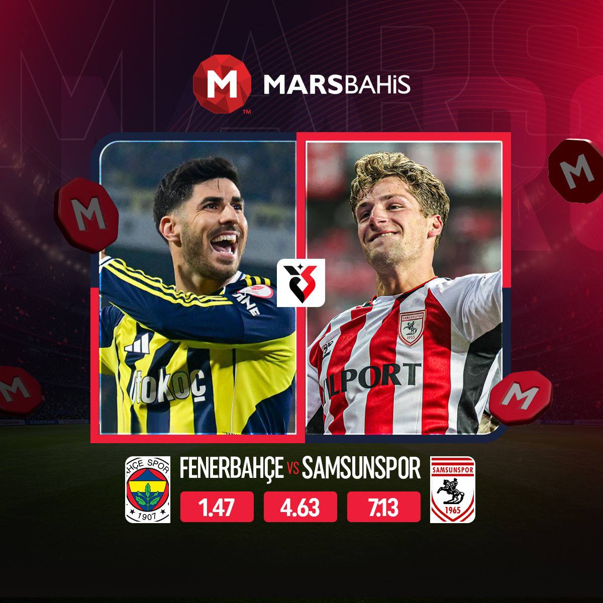 marssgiriss's tweet image. Fenerbahçe - Samsunspor En Yüksek Oranlar Marsbahis’te !  Kuponunu Marsbahis’te Yap Sende Kazan!  📷Marsbahis Demek Banka Demek ! 
Giriş :  tinyurl.com/n6xkk4j9

#marsbahis #marsbahisgiris #marsbahistelegram