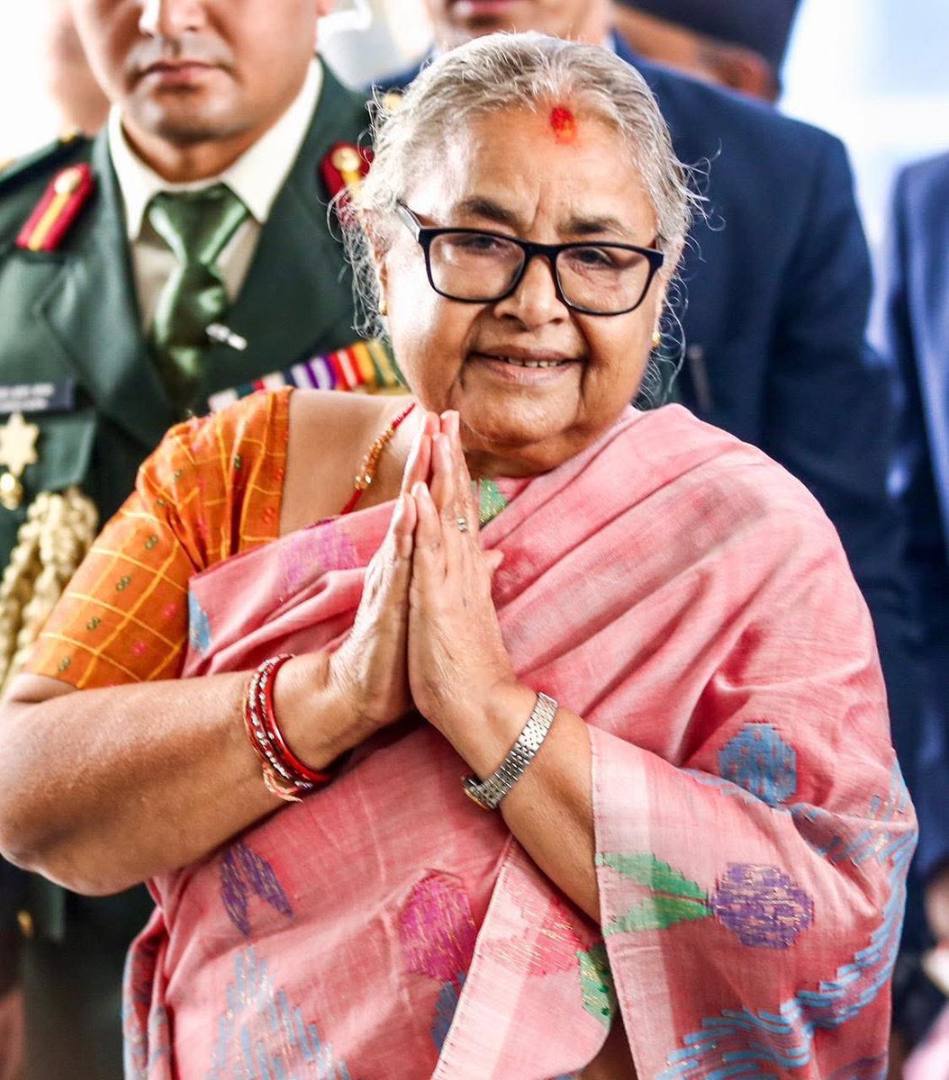 RONBupdates's tweet photo. Remembering Sushila Karki on Women's Day for her courageous leadership during times of crisis and chaos. She handled the nation’s deepest wounds with calm resolve, guiding us toward healing and fair elections.

Thank you, PM Sushila Karki. ❤️🇳🇵 https://t.co/YgaDaLayTd