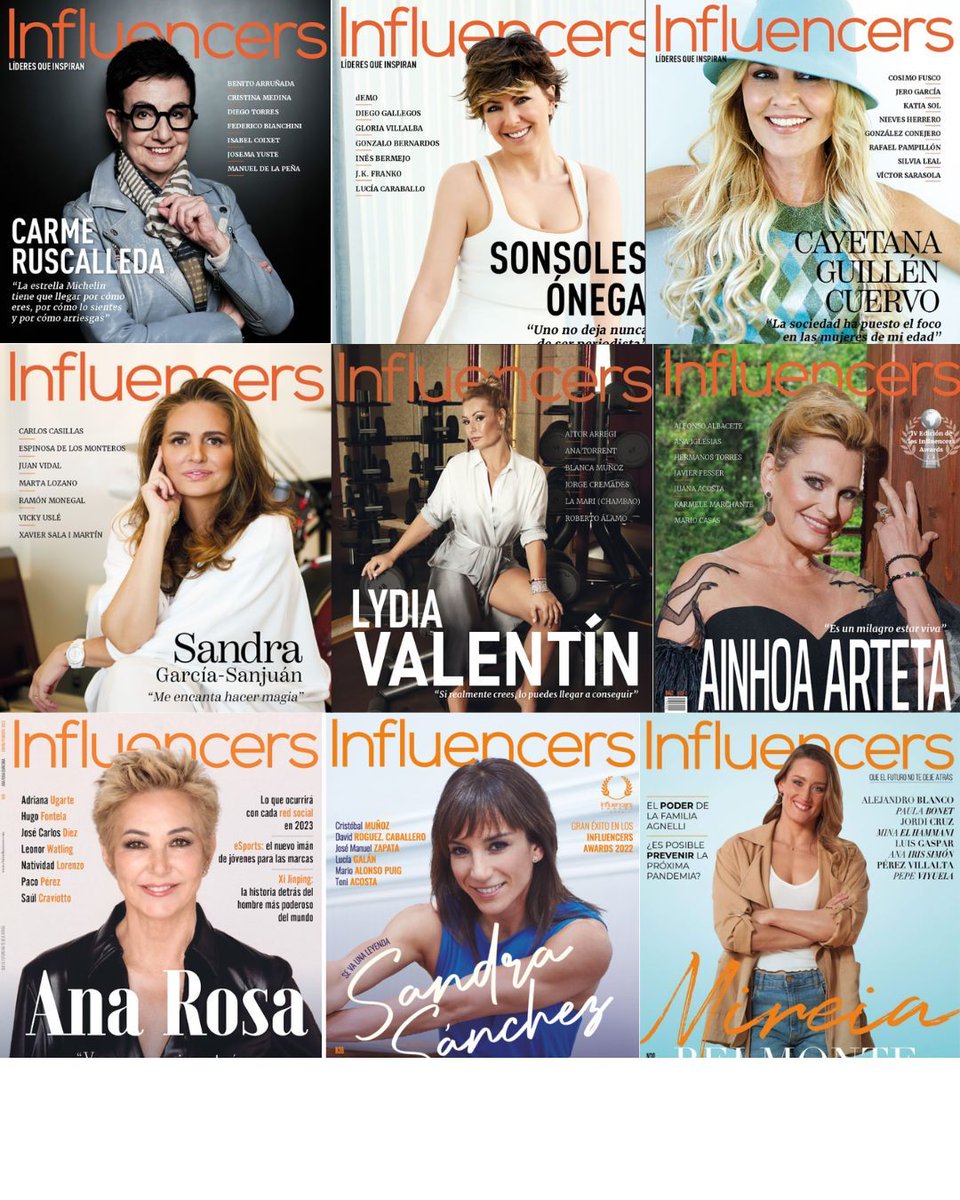 Revista Influencers tweet media