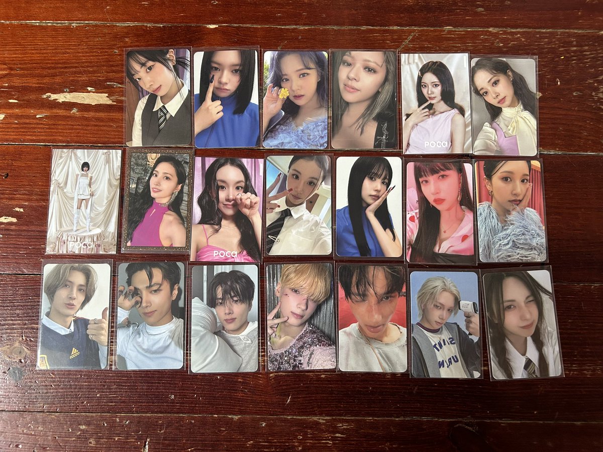 rt plis!!!! sprzedam karty twice/enhypen/txt/nmixx/p1h/xdh!!! ceny od 7 do 15zl za karte, jesli ktos chetny to prosze pisac, podam vinted/dogadamy sie na inna forme wysylki :3 
<a href="/PLkpopsell/">KPOP MERCH</a>