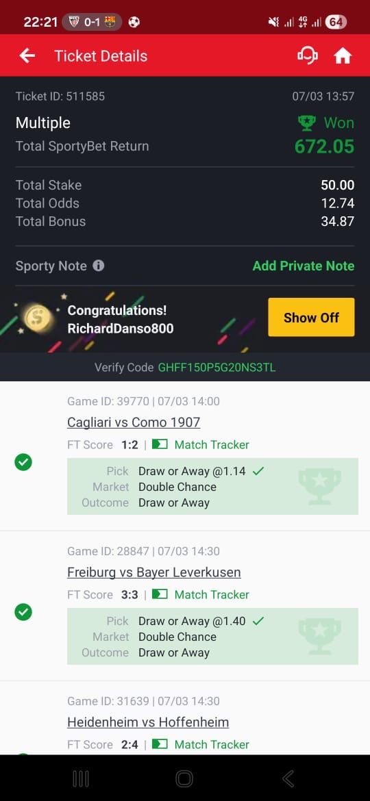 Oluwatayo odds monster 🎖🏆⚽️ tweet media