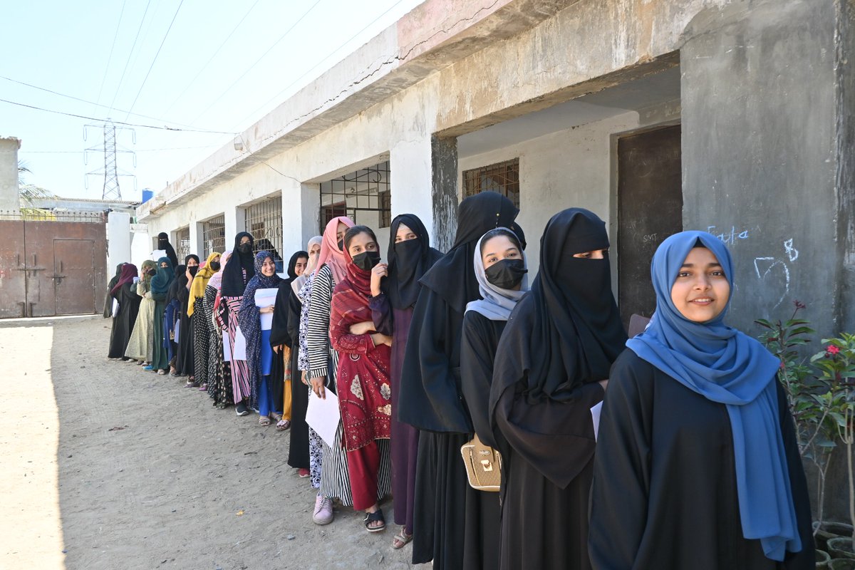 tunio_km's tweet photo. On #InternationalWomensDay 2026, PFF  &amp; DevCon Youth held “Give to Gain – Women Leading Sustainable Change” at Muhammad School, Awami Colony. a total of 50 participants joined a peace walk and 70 plants were distributed to promote women’s leadership in environmental action. 🌱 https://t.co/91t5ASuTmn