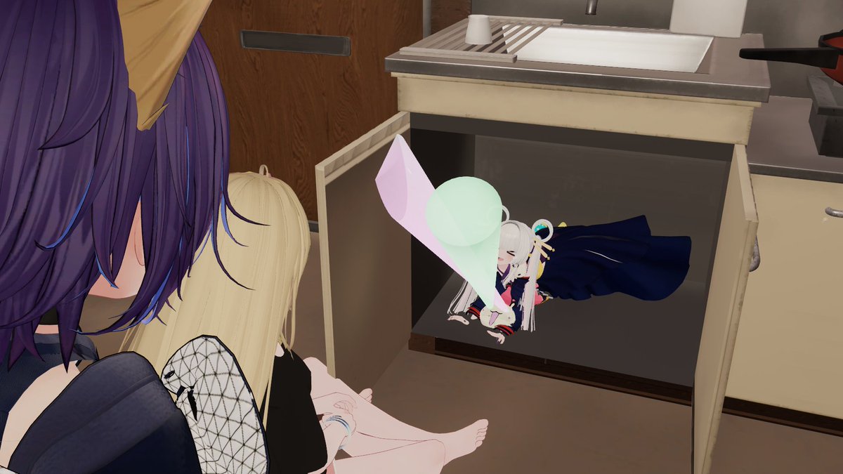 Spes014's tweet photo. #VRChat 
#超かぐや姫 https://t.co/H72MW0aBax