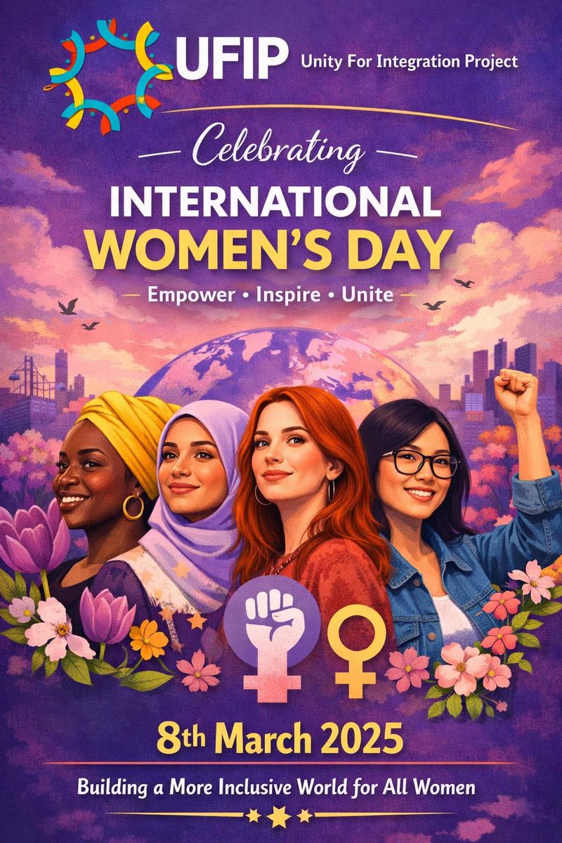 unityfip's tweet photo. Today we celebrate the strength, resilience, and achievements of women everywhere.

At Unity for Integration Project (UFIP), International Women’s Day is a reminder of the powerful role women play in building stronger families, communities, and societies. #UFIP #UnityHub https://t.co/02gNbvRhRc