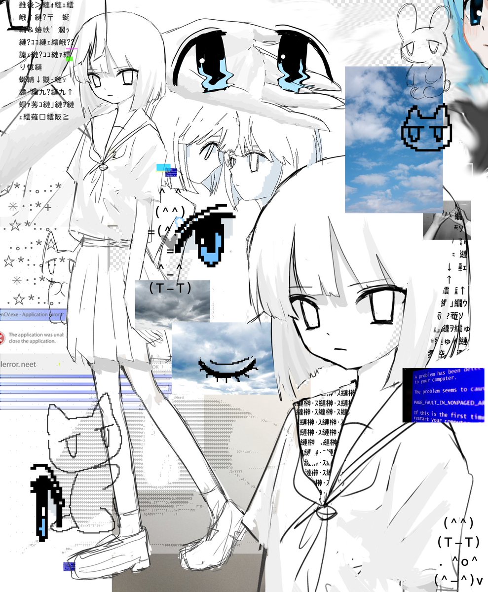 youretsu's tweet photo. 『Hierarchical structure』(2022) https://t.co/sk4PZG7QOe