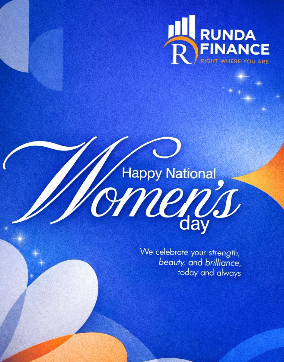 Runda_Finance's tweet photo. "Happy International Women's Day to the Queens who inspire us
Thank you for being a source of strength and beauty. From Runda Finance, wishing you a day as amazing as you are 💪 #WomensDay #RundaFinance https://t.co/CbfU1fgSqJ