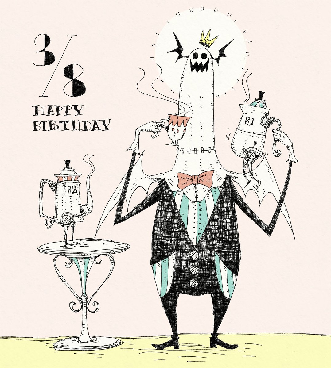 毎日誰かの誕生日！3月8日生まれの方、
お誕生日おめでとうございます！
3/8生まれの方に届くと嬉しいです！

全てが結果オーライの1日となりますように！！

#誕生日 #3月8日