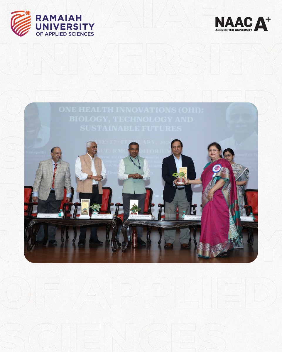 Ramaiah University of Applied Sciences tweet media