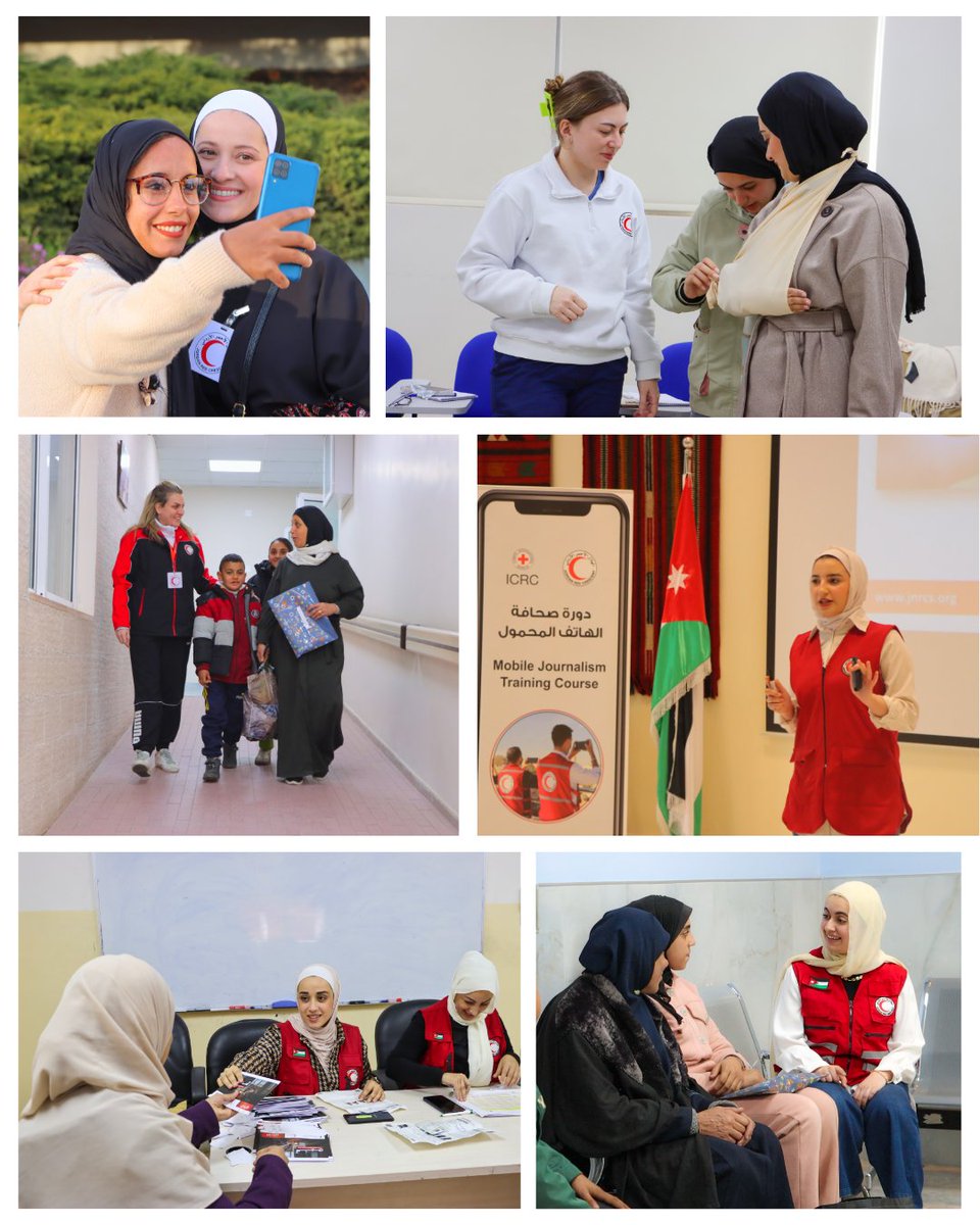 Jordan Red Crescent tweet media