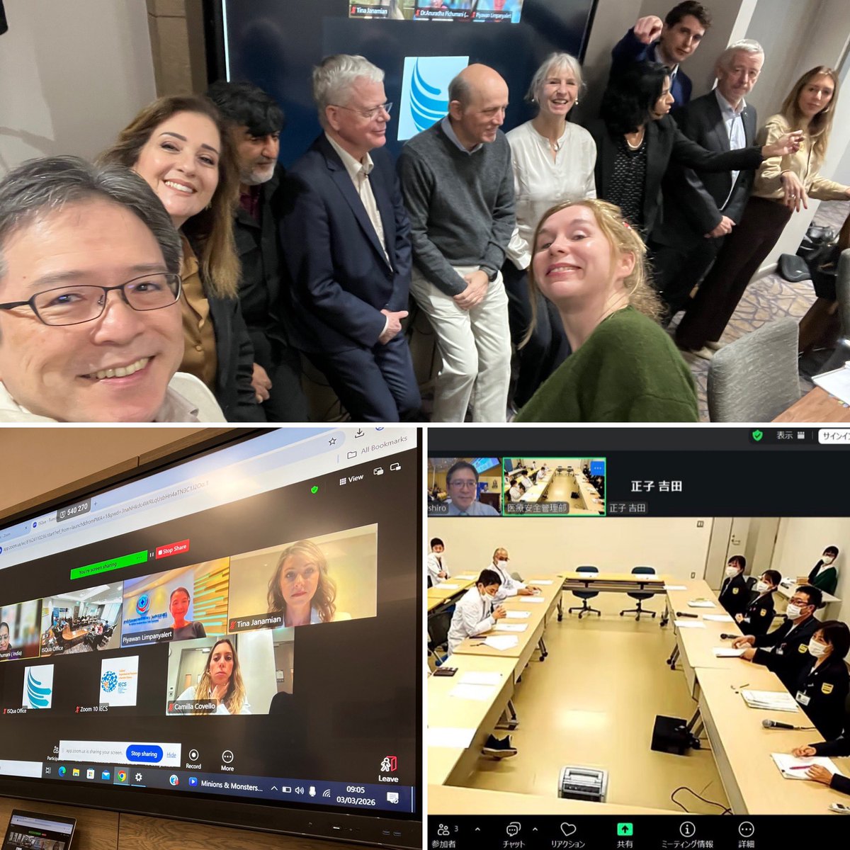Great occasion that ISQua Board members meet in person in Dublin. Some looked a bit surprised as I worked on domestic job at midnight and early morning along with timezone of my country.😁😅😁😅 #isqua #isquaeea