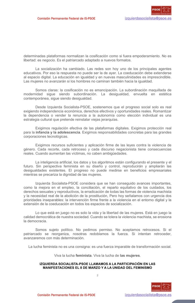 No a la violencia machista!
No a la violencia vicaria!
Hoy las mujeres decimos ¡NO A LA GUERRA
#8M #DiaInternacionalDeLaMujer