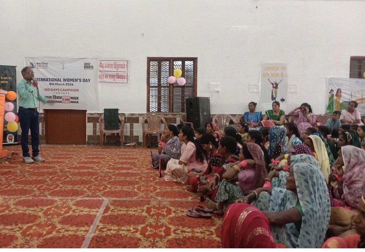 uyatin's tweet photo. On International Women’s Day, we distributed essential materials to women in Banswara to honor their strength and contribution. Empowered women build stronger communities. @JustRightsIndia 
#InternationalWomensDay #womenday #JustRightsForChildren https://t.co/DVn1pwVBBw
