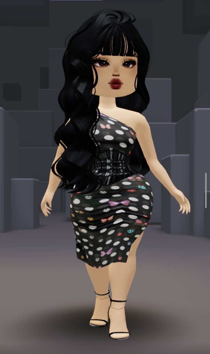 Look of the day💐
Hair  <a href="/teressawestood/">TeressaWestwood</a> 
Face &amp;Body <a href="/vhaega/">Vhaega ☆</a> 
Dress &amp;Heels <a href="/gmariverse/">MARI</a> 
Corset <a href="/BabyDecayRBX/">Tommy</a> 
#ootd #robloxfashion