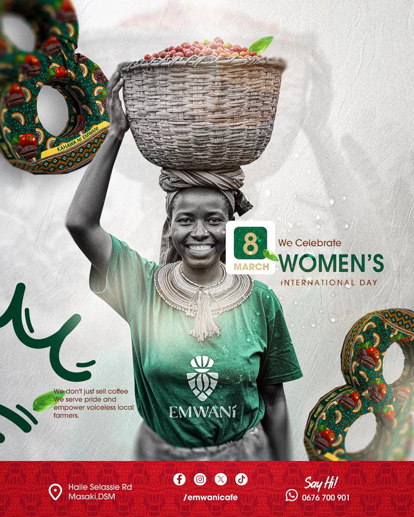 Happy International Women’s Day! 🌸
From all of us at Emwani Cafe, we celebrate the amazing women who make the world brighter every day. 💐