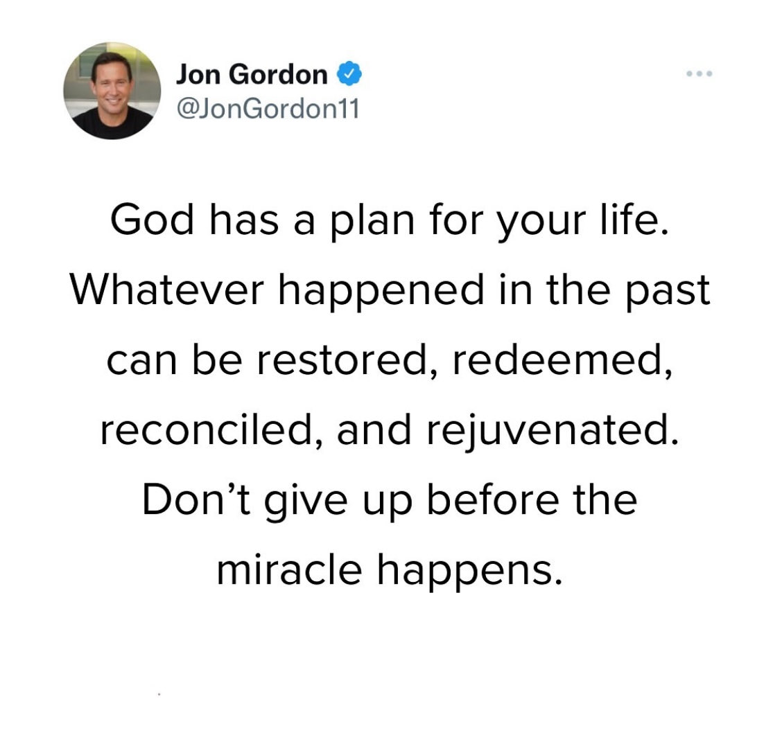 Jon Gordon tweet media