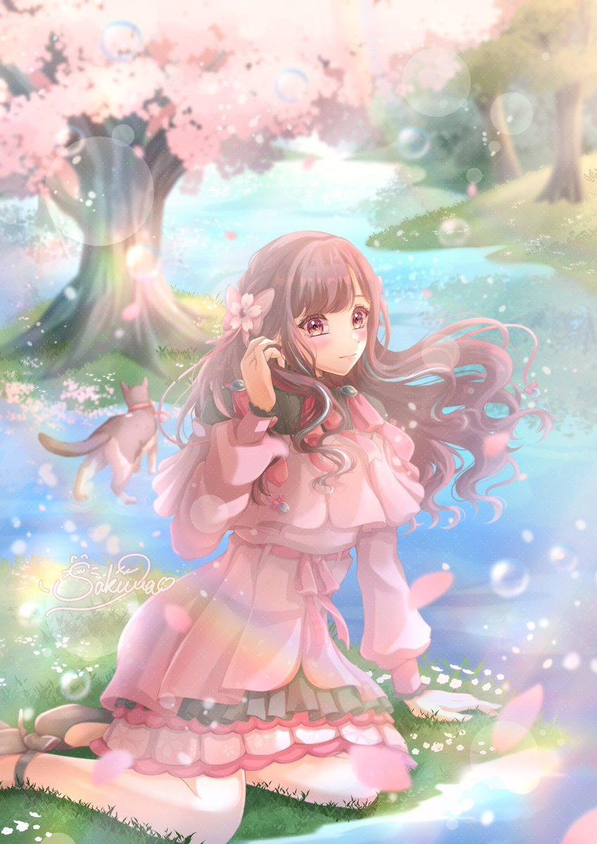 桜嵐/儚げ×ファンタジーV絵描き tweet media