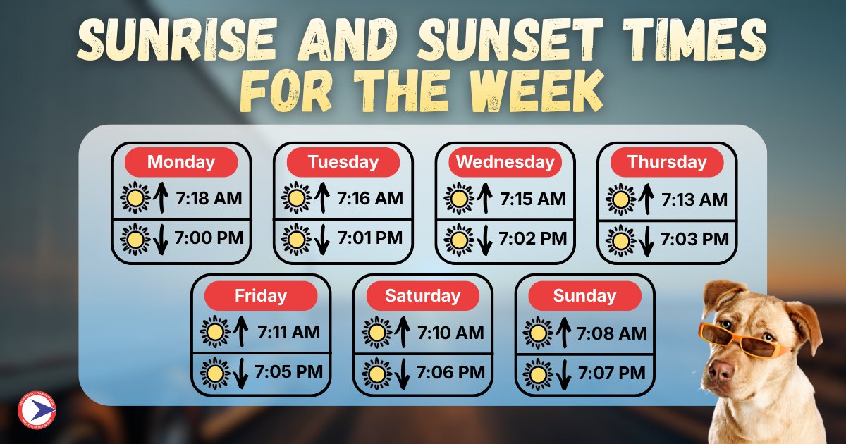 NewJerseyDOT's tweet image. Sunrise and Sunset times are changing. Be prepared for sun glare during your morning or afternoon commutes.
#DaylightSavings #SafeDriving