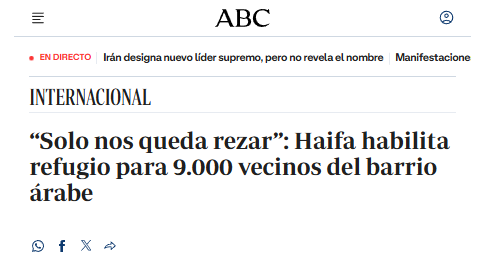 remerikos's tweet photo. El día que ABC desacreditó a los nazis del misterio y confirmó que @Laura_chiclana decía verdad

ISRAEL: Esa "democracia" teocrática con ciudadanos de segunda que no respeta el Derecho Internacional, la división de poderes y los Derechos Humanos

https://t.co/D8s96o1CJL https://t.co/aDdccutj3e