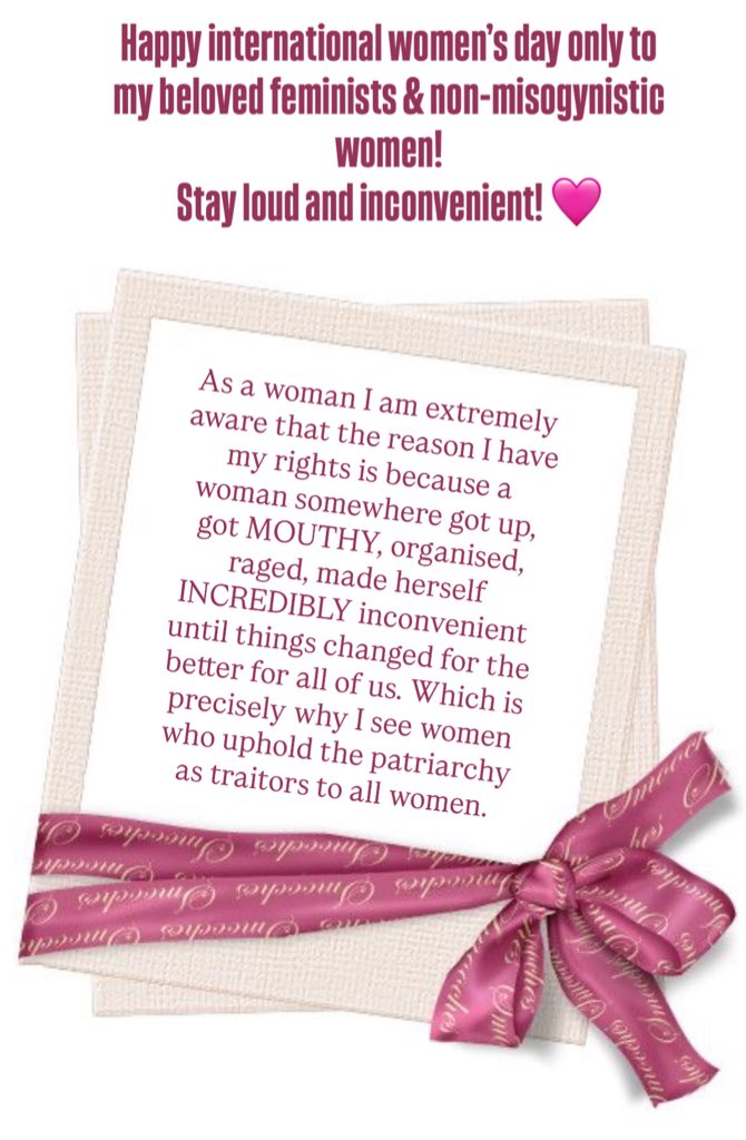 #InternationalWomensDay2026 🩷