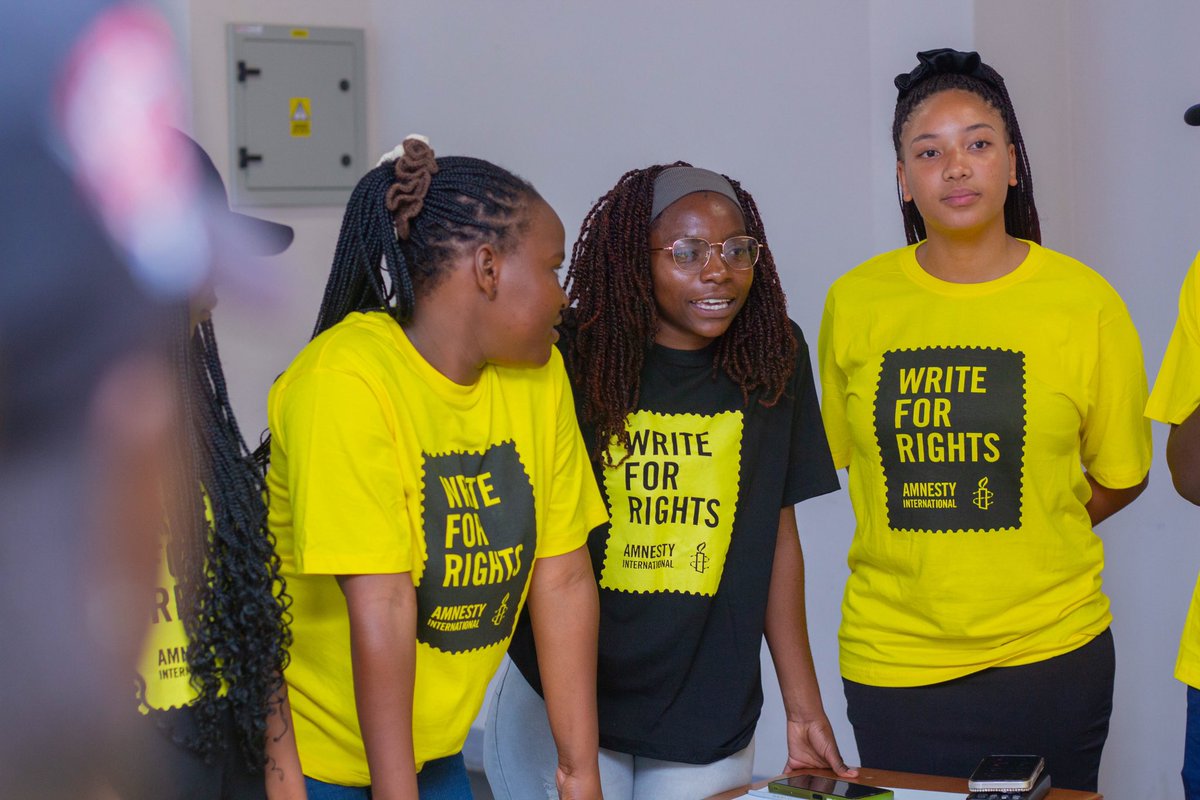 NUSTAmnesty_zim's tweet photo. Happy International Women's Day 

We stand with women fighting for their rights everywhere. Real support means:

✋ Challenging discrimination
🗣️ Calling out stereotypes &amp; bias
🤝 Amplifying women activists

The fight for women's rights is the fight for all human rights. #IWD26 https://t.co/Kvot5KorSH