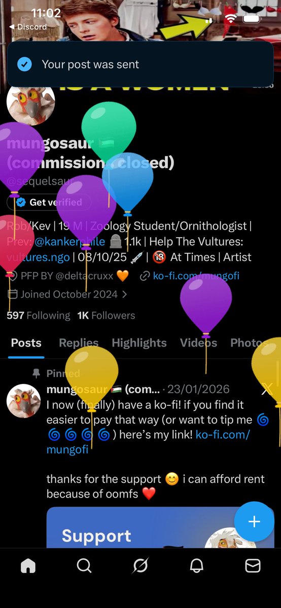 mungosaur 🇵🇸 (commissions closed) tweet media