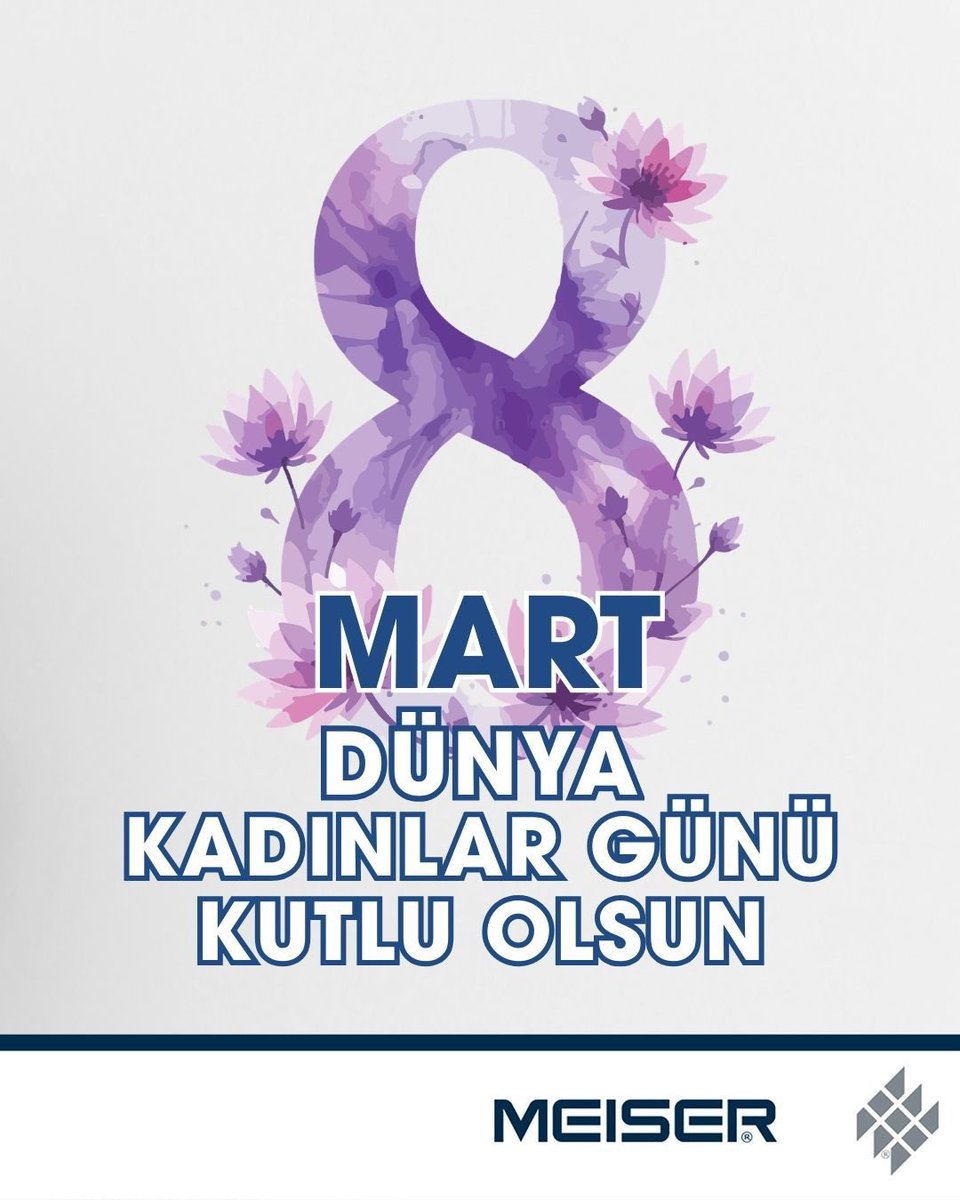 MEISER Izgara olarak; üretime, mühendisliğe ve projelere kattıkları değerle fark yaratan tüm kadınların 8 Mart Dünya Kadınlar Günü’nü kutluyoruz.

#8Mart #KadınlarGünü #MeiserIzgara #ÜretenKadınlar
